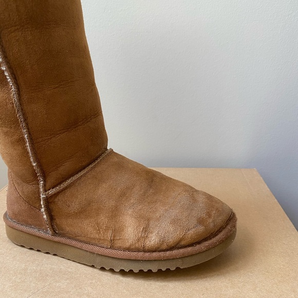 Tall UGGS in Chestnut - Picture 12 of 14